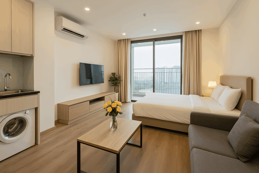 D'Capitale homestay d'capitale trần duy hưng cho thuê giờ, ngày tháng, năm giá rẻ
